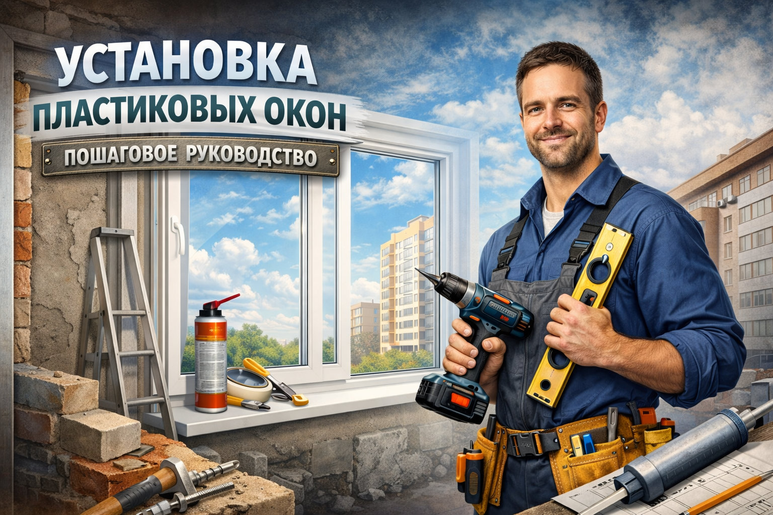 Установка пластиковых окон: экспертное руководство от А до Я
